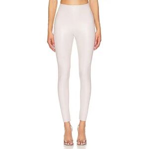 NWT Commando Faux Leather Leggings Porcelain Pull On M